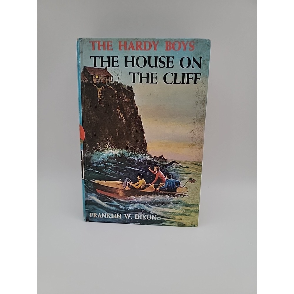 The Hardy Boys Lot Of 3 Vintage Books Blue Top Pages